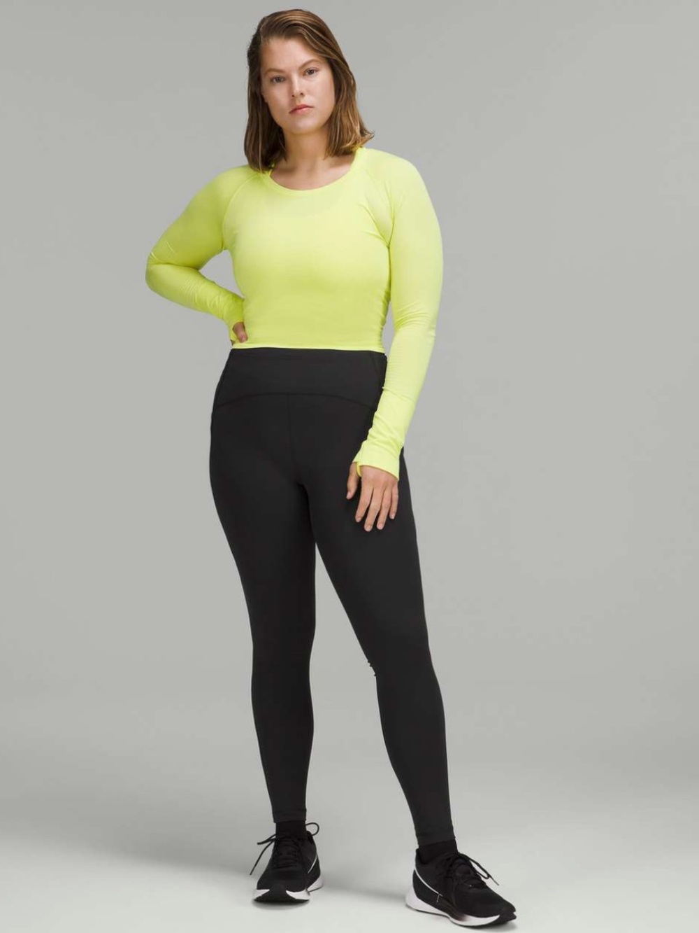 Lululemon Swift Speed High Rise Tight 28" Leggings Black size 6 run gym active